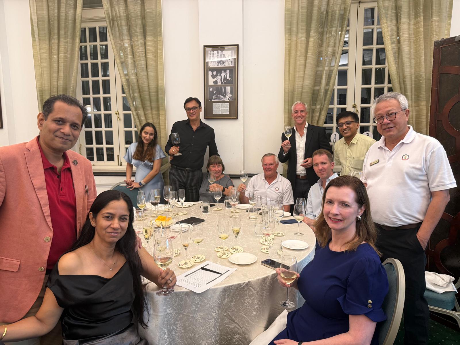 Thank You, Cricket Club Singapore, for Showcasing Mare Santo at “The New Frontier of Wine” Dinner!