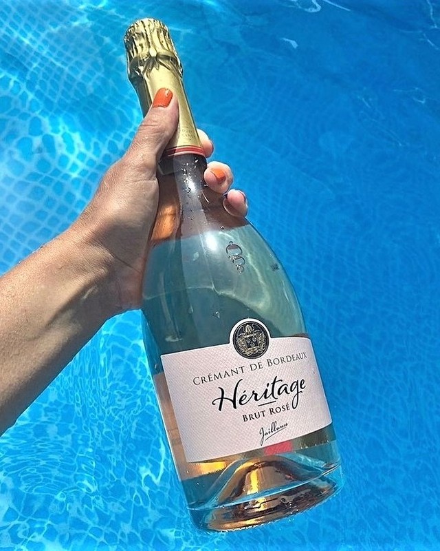 Heritage Rose Brut Cremant Bordeaux - Image 5