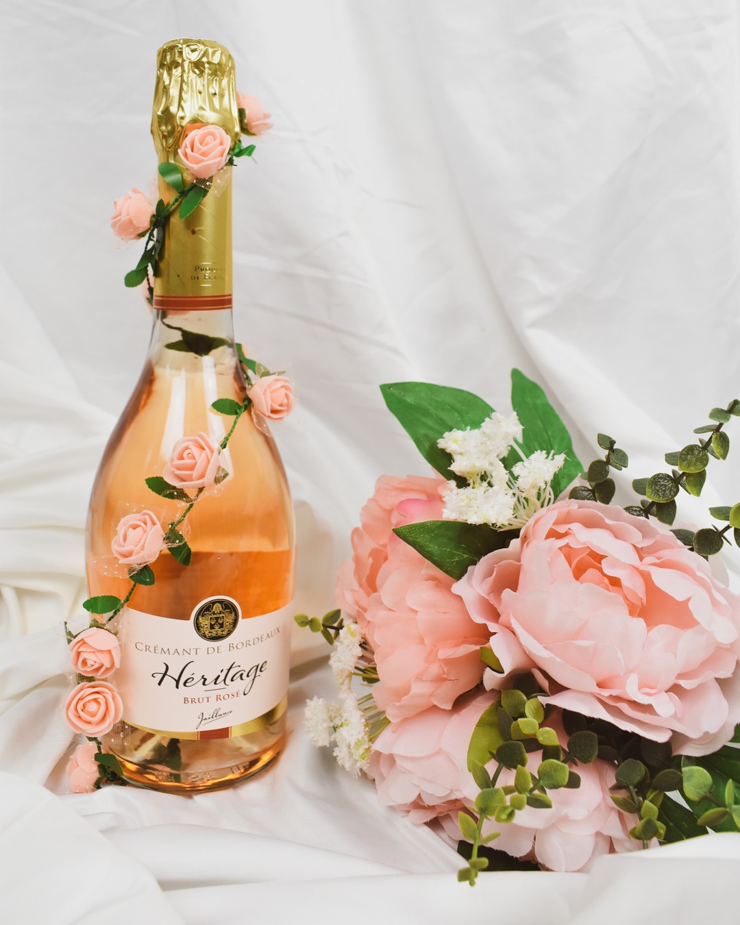 Heritage Rose Brut Cremant Bordeaux - Image 2